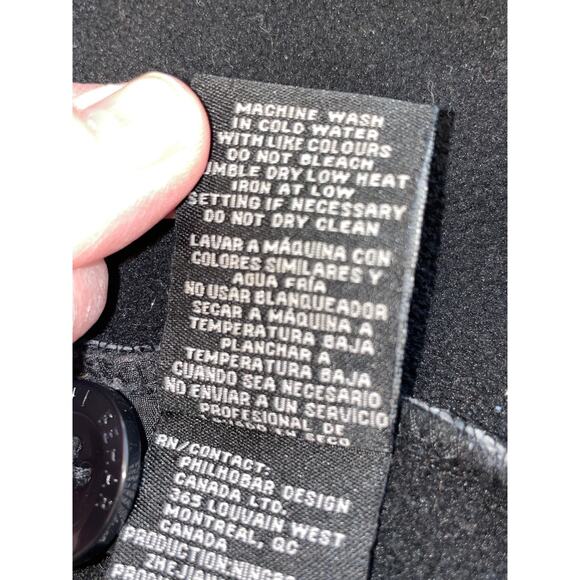 IKE BEHAR Double Breasted Plaid Coat in Soft Fleece - Women's Size M - Cozy! - Picture 10 of 12